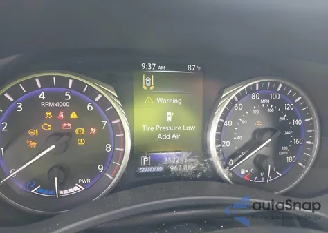 2014 Infiniti Q50 Hybrid Sport из США, поврежденный, VIN JN1AV7AP8EM690142